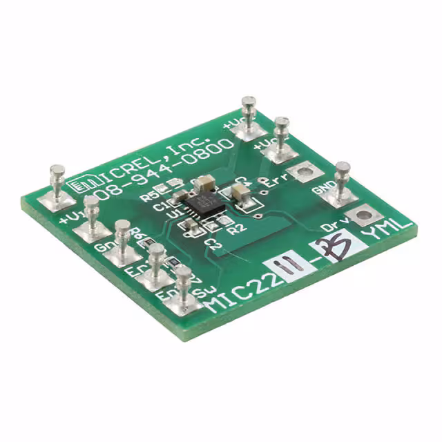 MIC2211-PSYML-EV Microchip Technology  Cartes d'évaluation - Régulateurs de tension linéaires